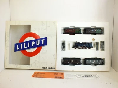 HO LILIPUT ZEG SET 2-6-2 V1c922 813 OVP/5Y 038 JUBILÄUMSAUSGABE NOS  (OO3054) - Image 1 of 4
