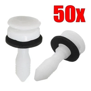 Plastic Door Panel Trim Clips White Interior Decoration Well High Quality - Picture 1 of 6