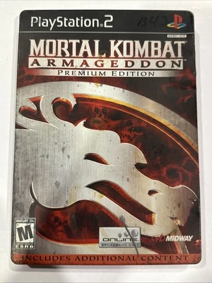 Steelbook Mortal Kombat Armageddon Edición Premium (Sony PS2) Probado Funcionando Foto 1 de 4