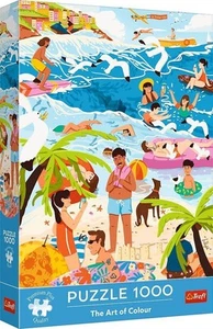 NEW Trefl Jigsaw Puzzle 1000 Pieces 10+ Ages 12065 In the Heat of the Holiday - Imagen 1 de 2