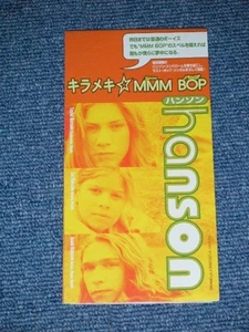 HANSON Japan Only 1997 Tall 3" inch CD Single MMM BOP - Picture 1 of 5