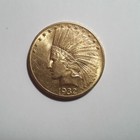 New Listing1932 American 10 dollar gold Indian head coin. Full eagle.