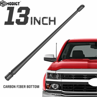 ANTENA DE FIBRA DE CARBONO PARA AUTOMÓVIL OEM ANTENA AM FM para Chevrolet Silverado 1500 1999-24 Foto 1 de 4