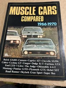 Chevrolet,Buick, Ford,Pontiac, Oldsmobile Muscle Cars Compared 1966-1970 - Picture 1 of 7