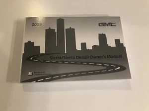 2019 GMC SIERRA/SIERRA DENALI TRUCK FACTORY OWNERS MANUAL ALL MODELS OEM - Picture 1 of 2