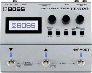 Boss VE-500 Vocal Performer Multi-Effect Vocal Pedal New Fast shipping - Picture 1 of 5