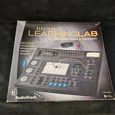 Radio Shack Electronics Learning Lab Cat No. 28-280 Learn/Fun Over 200 Projects - Image 1 of 4