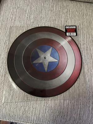 Captain America : The First Avenger Soundtrack Picture Disc Vinyl LP NEW - Image 1 of 2