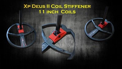 UKHF Xp Deus Coil Stiffener 11" Coil Black - Metal detecting Accessories Coil Fix