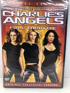 Charlies Angels Full Throttle DVD New - Foto 1 di 3