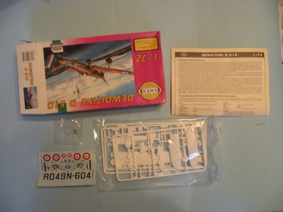 SMER DEWOITINE D 510 NUOVO/NEW SPRUE BLISTERATO/SEALED/SIGILLATO - Immagine 1 di 1