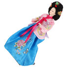 Silk Korean Doll Ornaments Woman Geisha Kimono Dolls Traditional Hanboks Dress