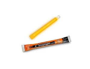 Cyalume - 9-00722 SnapLight Orange Light Sticks – 6 Inch Industrial Grade, - Picture 1 of 5