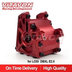 Mamparo trasero VITAVON DBXL E2.0 rediseñado aluminio CNC7075 para rojo LOSI - Imagen 1 de 4