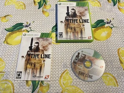 Spec Ops: The Line (Microsoft Xbox 360, 2012) Complete In Box CIB  - Image 1 of 3