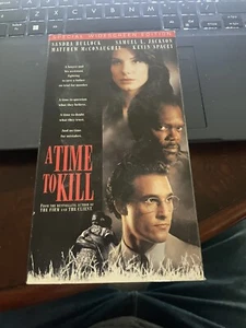 A Time to Kill VHS Sandra Bullock Samuel L. Jackson - Picture 1 of 1