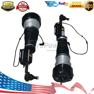 Front Pair Air Suspension Struts For 4Matic Mercedes W221 S500 S550 CL500 CL550 - Picture 1 of 16
