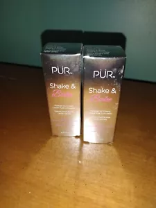 Lot of 2 PUR Shake & Bake Powder to Cream Concealer Dark 0.17 OZ / 5 g. pur - Bild 1 von 3