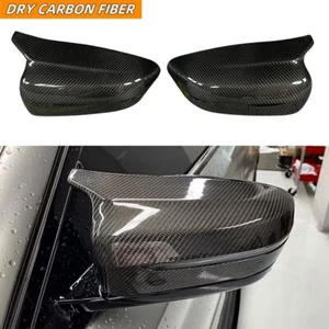 For BMW 2020+ 8 SERIES G14 G15 G16 Side View Dry Carbon Fiber Mirror Cover Caps - Picture 1 of 17