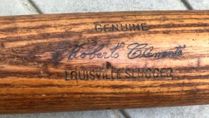 Vintage H&B Roberto Clemente BC5 Louisville Slugger 125 Flame Tempered 35” Bat - Picture 1 of 7