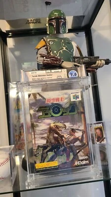 Turok : Dinosaur Hunter Sealed Japanese Nintendo 64 WATA 7.0 NS Jurassic Park - Image 1 of 4