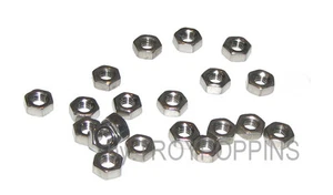 20-SS M4-0.7 TUERCAS HEXAGONALES TIPO A2 4MM MÉTRICAS SUJETADORES ACERO INOXIDABLE HERRAJES - Imagen 1 de 1
