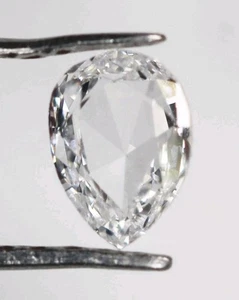 0.32 CT Lab Grown Diamond VVS1-Clarity Pear Loose Diamond For Ring - Picture 1 of 11