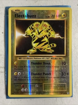 Pokémon TCG - ELECTABUZZ - 41/108 - Reverse Holo - XY Evolutions (2016) - - Image 1 of 2