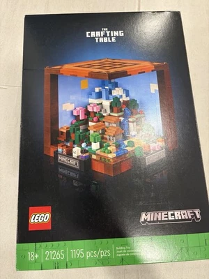 LEGO Minecraft La Mesa de Artesanía Coleccionable Videojuego Juego de Construcción 21265 Foto 1 de 3