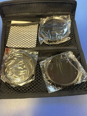 Vivitar Series 1 - 58mm Macro Close Up + Polarizer Filter Set With Manual & Case - Image 1 of 4