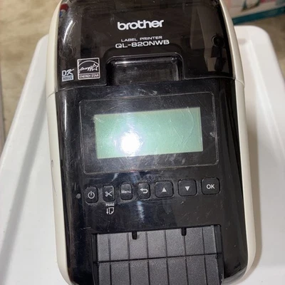 Brother QL820NWB Direct Thermal  Label Printer - No Power Adapter - Image 1 of 4