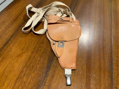 De colección Funda Oriental Alemania Makarov Walther PPK Mauser Hombro Pistola Cuero #2 Foto 1 de 4