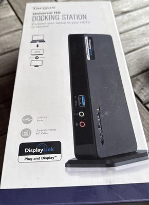 #k Targus Universal HD Laptop USB HDMI Docking Station Connectivity 3 USB Ports - Image 1 of 4