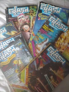 Revistas Crash ZX Spectrum X 8 - Imagen 1 de 3