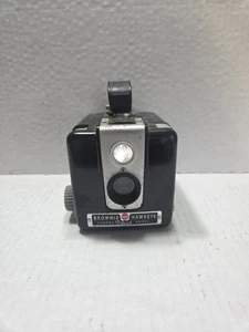 Vintage Brownie Hawkeye Camera Kodak Flash Model Black Untested. - Picture 1 of 3