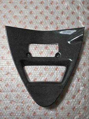 Ducati 748 916 996 Carbon Fiber V Oil Cooler Surround - Image 1 of 2