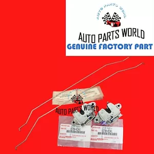 ORIGINAL FABRICANTE DE EQUIPOS ORIGINALES TOYOTA 2007-2021 TUNDRA CERRADURA PORTÓN TRASERO DERECHO E IZQUIERDO CON JUEGO DE VARILLAS DE 4 - Imagen 1 de 7