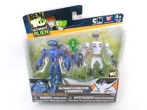 Ben 10 Ultimate Alien Mini Figures Ultimate Echo Echo & Highbreed Bandai Sealed - Picture 1 of 3