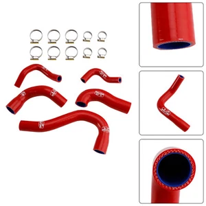 Tubo raffreddamento radiatore in silicone per Yamaha MT-09 XSR900 Red L3 - Bild 1 von 13