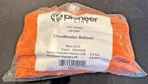 Pioneer 5.5' Giant Cloudbuster Balloon (Orange) - Picture 1 of 1