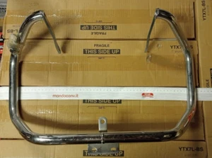 PARACILINDRI CROMATO STUCCHI per Moto Guzzi d'epoca NUOVO _ - Picture 1 of 4