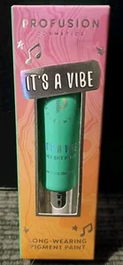 NIB PROFUSION IT'S A VIBE LONG WEARING PIGMENT PAINT GREEN - Picture 1 of 5