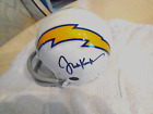 JACK KEMP (One of a Kind) Signed Chargers Mini Helmet -JSA Authenticated