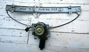 Daewoo Nubira Model 1999 03 SDN Rear Left Side Window Regulator W/Motor Used 