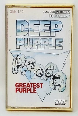 Deep Purple - Greatest Purple Cassette Tape - Holland Import  - Volume 1 Only - Image 1 of 3