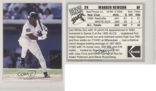 1994 Kodak Chicago White Sox Warren Newson #24
