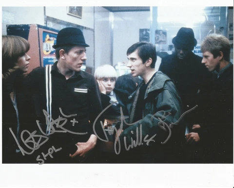 Quadrophenia Lesley Ash Phil Daniels and Toyah hand signed photo UACC AFTAL COA Cover