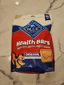Blue Buffalo Health Bars Natural Crunchy Dog Treats Biscuits (16oz) Bacon, Egg & - Picture 1 of 2