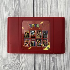 Super 64 Retro Game Card 340 In 1 Game Cartridge - Nintendo 64