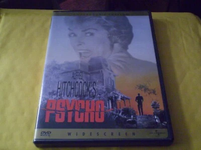 Psycho (DVD, 2000)  Alfred Hitchcock Anthony Perkins  Collector's Edition Horror Foto 1 de 2